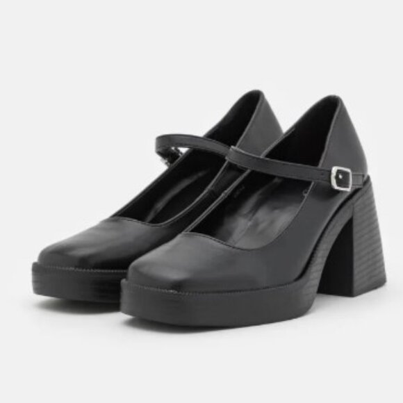 NEW! Princess Polly ORNA - Platform heels - black - Size 6 - Picture 5 of 5